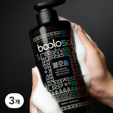 불로솔 천연 바디워시 고보습 저자극 체취 노인냄새 제거, 3개, 550ml