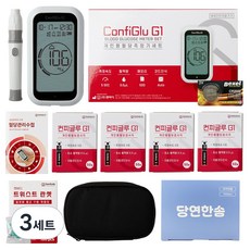 젠바디 혈당측정기+시험지200개+침110개+솜100매, 3세트, Configlu G1