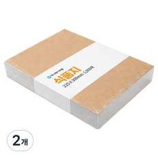 하나페이퍼 노루지 식품지 유산지 기름종이 225 0mm, 2개, 1개, 30cm