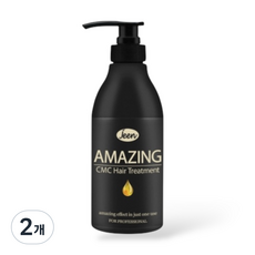 진 어메이징 CMC 트리트먼트 극손상 헤어팩, 2개, 500ml