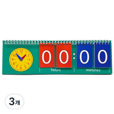 EDX 탁상용 시계놀이 (크기 : small), 3개