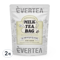 에버티 얼그레이바닐라 밀크티백, 2개, 12개입, 5g