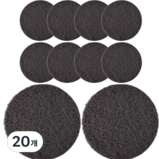 매직 요술 수세미 탄 냄비 기름 찌든때 제거, 20개, 1세트