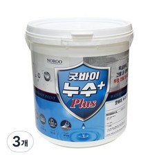 노루 침투형 투명 방수재 굿바이 누수 플러스 실내 실외벽면 타일위 셀프방수시공