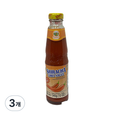 태국 스리라차 칠리 소스 (Extra HOT) Sriracha chili sauce 300ml 핫소스 worldfood, 3개