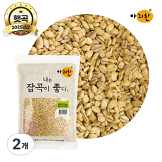 2025년산 햇곡 아리찬 국산 찰보리, 2kg, 2개
