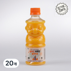 제주푸름 한라봉 NFC 착즙 감귤주스, 340ml, 20개