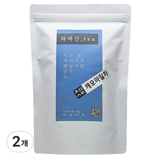 차마신티 캐모마일차 티백 부드럽고 은은한 수면에 좋은 잠잘오는 꽃 차, 2개, 1g, 50개입