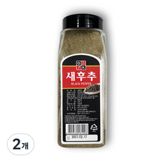 오케이 후추 후추분말 대용량 업소용, 400g, 2개