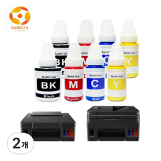 캐논 G2910 무한 잉크 호환, 2개, 4색 2세트 총 8개입