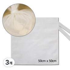한약추출포 특대형 대용량 다시백 국내생산 육수팩 1봉지(25매), 3개, PP 50x50cm