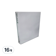 백색투명3공D링바인더(A4/3cm)단위상품, 16개
