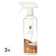 숲바른 제로클리너 (소독스프레이), 3개, 500ml
