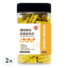 케어바이 저알러지 강아지 가수분해 간식 프로틴치즈, 350g, 2개, 유청단백