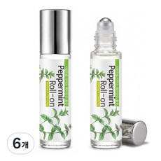 시원함을 더하는 페퍼민트 롤온, 6개, 8ml
