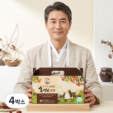 정성제 마가목 흑염소진액 지리산 무항생제 국내산100% 70ML*30포, 4박스, 70ml