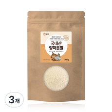 [윤고집]국내산 양파분말 100%, 3개, 500g