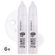 얼라이브랩 오투 스칼프 앰플, 6개, 25ml