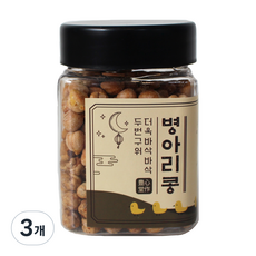 풍심당 두번 구운 병아리콩 저당간식 회사 간식 건강간식, 120g, 3개