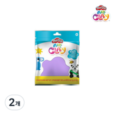 플레이도 에어클레이 2온즈 (8색상 선택), 2개, 바이올렛