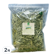 스몰펫셀렉트 코리아 - 프리미엄 토끼사료 티모시 건초 1번초 지퍼백, 2개, 500g