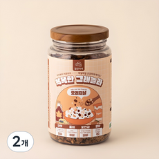 정연 똑똑한 그래놀라 오리지날 메이플버터 순수한, 2개, 230g