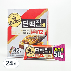 닥터유 단백질바 주머니쏙, 50g, 24개