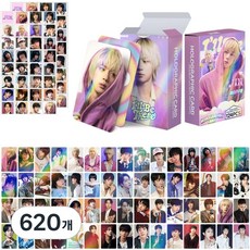 BTS 멤버별 스페셜 에디션 홀로그램 홀로그램 포카 124장 포토카드 60장 스티커 64장 도무송 다꾸 방탄소년단 선물용, 620개, JIN(진)