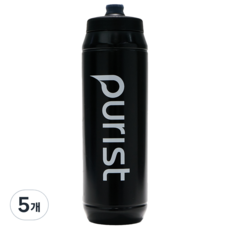 퓨리스트 팀 픽시 물통, 블랙, 5개, 950ml