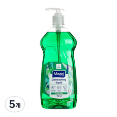 [마이에리] 주방세제 알로에베라, 5개, 750ml