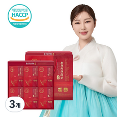 휴럼 홍삼진생대보 홍삼파우치, 3개, 24회분