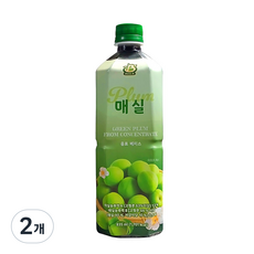 매실 음료베이스 베네비(Bene.B), 2개, 835ml