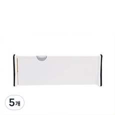 [스마트박스]주방 서랍 정리 조절 가능한 주방 서랍 정리대 확장형 분리 수납함, 5개, 소형(6CM*34-56CM)