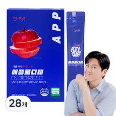 한포유 애플로디테 유기농 100% 애사비, 28개, 20g