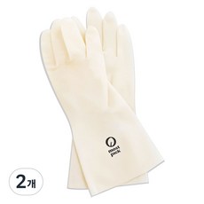 모스트픽 끈질긴 니트릴 고무장갑, 화이트, 대(L), 2개 화이트, 대(L), 2개