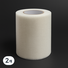 조인트테이프 드라이비트 유리섬유 테이프 자착식 외벽보강 보수 메쉬테이프, 2개