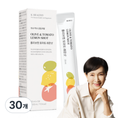 올리브 토마토 레몬 샷 엑스트라 버진 등급 지중해 올리브유 레몬 스틱 올토레, 30개, 20ml