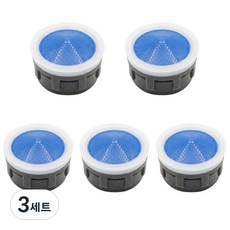 이안 세면대 토수구 거름망 너트 포말캡 속 부품, 3세트