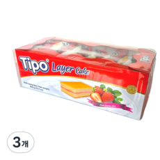 베트남 티포 레이어 케익 딸기맛 360g, 3개