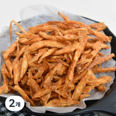 유나건어물 완전 바삭 양념치킨 간장맛 먹태구이, 2개, 100g