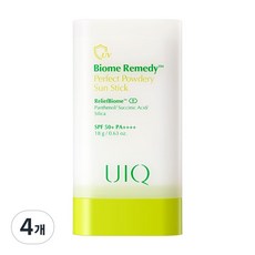 유이크 바이옴 레미디 퍼펙트 보송 선스틱, 4개, 18g