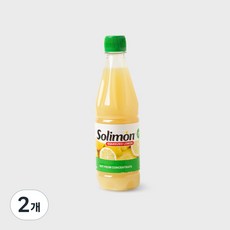 솔리몬 스퀴즈드 레몬즙, 500ml, 2개 500ml, 2개