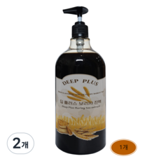 딥 플러스 보리차 진액 PET 펌핑, 2개, 1kg
