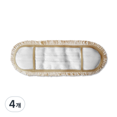 필굿리빙 가로방 밀대걸레 리필, 4개