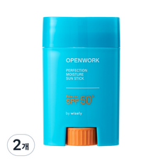 와이즐리 자외선차단 미백 주름 개선 삼중 기능성 선스틱 SPF 50+ PA++++, 2개, 22g