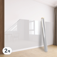 에이제이큐 [정품] 다용도 오염방지 벽지 보호필름 주방 투명 타일시트지, 2개