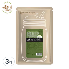 복음자리 제주말차/그린티 파우더, 500g, 3개