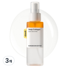 성분에디터 저분자 콜라겐 탄력 광채 비타민 미스트, 115ml, 3개