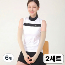 데이모노 자연스러운 손등형 쿨토시, 6개, 스킨