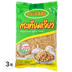 태국 후라이드갈릭 튀긴마늘 350g 후레이크 동남아요리 대용량 업소용 Fried Garlic, 3개